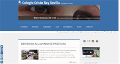 Desktop Screenshot of cristoreysevilla.es