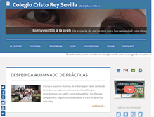 Tablet Screenshot of cristoreysevilla.es